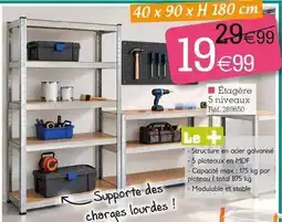 Kandy Total - etagère 5 niveaux offre