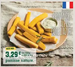 Fresh panisse nature. offre
