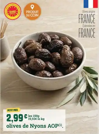 Olives de Nyons AOP