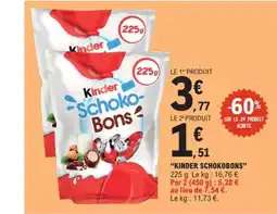 E.Leclerc Express Kinder Schoko-Bons offre