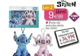 Kandy Disney - porte clé peluche stitch offre