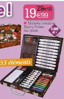 Kandy Harry potter - malette créative offre