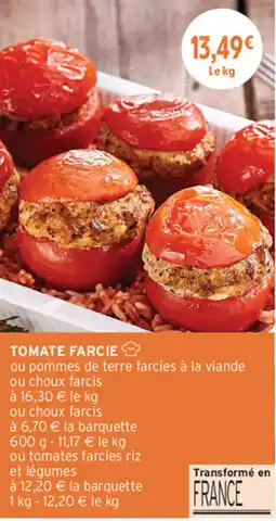 Intermarché Contact Tomate farcie offre
