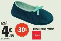 E.Leclerc Tissaia Ballerine Femme offre