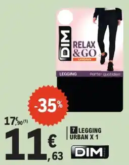 E.Leclerc DIM LEGGING URBAN offre