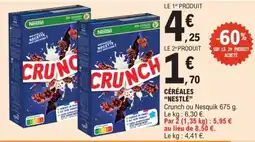E.Leclerc Express Nestlé Crunch offre