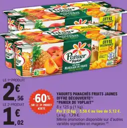 E.Leclerc Panier de Yoplait offre