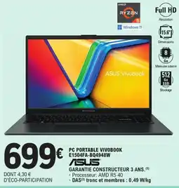 E.Leclerc ASUS Vivobook offre