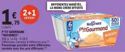 E.Leclerc Naturnes P'tit Gourmand offre