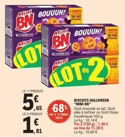 E.Leclerc Express Mini BN Biscuits Halloween offre