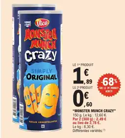 E.Leclerc Express Vico Monster Munch Crazy offre