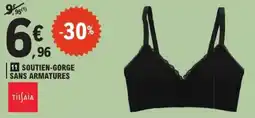 E.Leclerc Tissaia SOUTIEN-GORGE SANS ARMATURES offre