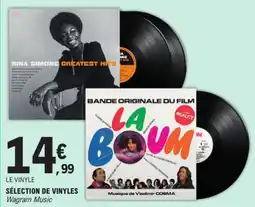 E.Leclerc Wagram Music SÉLECTION DE VINYLES offre