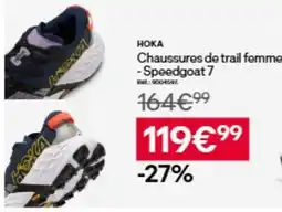 Decathlon HOKA Chaussures de trail femme - Speedgoat 7 offre