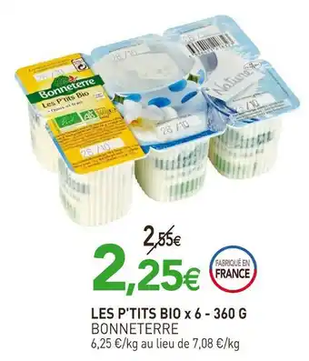 naturéO Bonneterre les p'tits bio offre