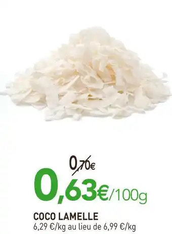 naturéO Coco lamelle offre