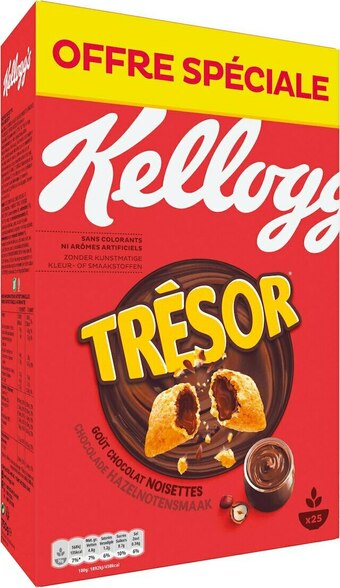 Match Kellogg's céréales trésor offre