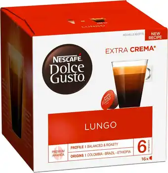 Match Dolce gusto capsules de café nescafé offre