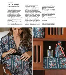 Fragonard Ysé x fragonard, marques amies offre