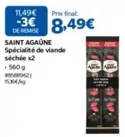Costco Saint agaune - spécialité de viande séchée x2 offre