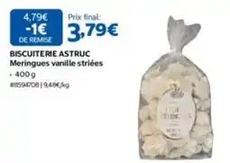Costco Astruc - meringues vanille striées offre
