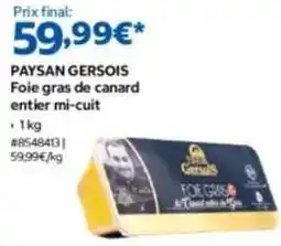 Costco Canard - foie gras de entier mi-cuit offre