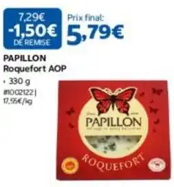 Costco Papillon - roquefort aop offre