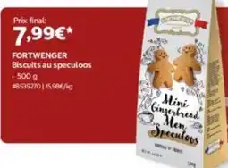 Costco Fortwenger - biscuits au speculoos offre