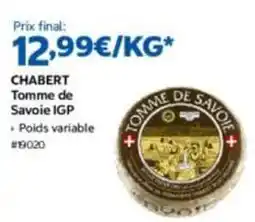 Costco Tomme de savoie igp offre