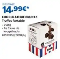 Costco Chocolaterie truffes fantaisie offre