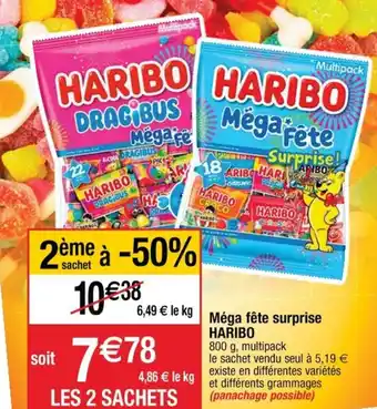Mega fête surprise HARIBO