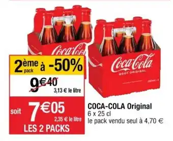 Cora x Carrefour COCA-COLA original offre