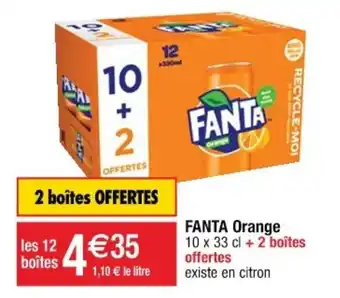 Cora x Carrefour FANTA orange offre