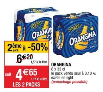 Cora x Carrefour ORANGINA offre