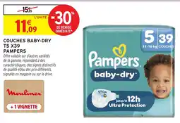Intermarché Express Pampers baby-dry offre