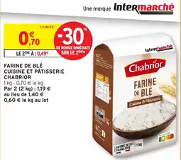 Intermarché Express Chabrior Farine de blé offre