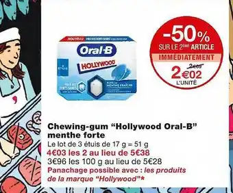 Monoprix Chewing-gum offre