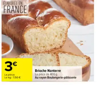 Brioche Nanterre