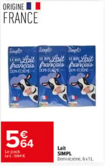 SIMPL Lait