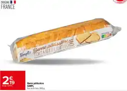 Carrefour Market SIMPL Barre pâtissière offre