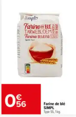 Carrefour Market SIMPL Farine de blé offre
