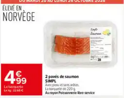 Carrefour SIMPL Saumon offre