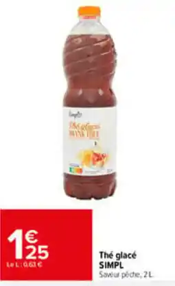 Carrefour SIMPL Thé glacé offre