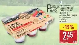 ALDI PAYS GOURMAND YAOURT AU LAIT offre
