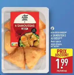 ALDI ASIA GREEN GARDEN 6 SAMOUSSAS offre