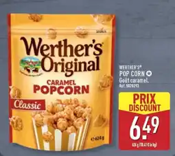 ALDI Werther's Original POP CORN offre