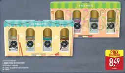 ALDI LES PETITS PLAISIRS 4 MINI Eaux de Parfums offre