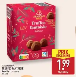 ALDI SEASONS BEST TRUFFES FANTAISIE offre