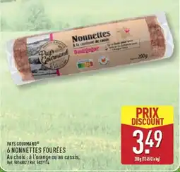 ALDI Pays Gourmand Nonnettes offre