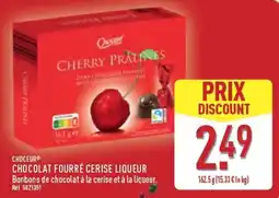 ALDI Choceur Chocolat fourré cerise liqueur offre